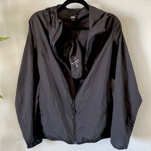Uniqlo UV Protection Pocketable Parka - Black / Medium NWOT